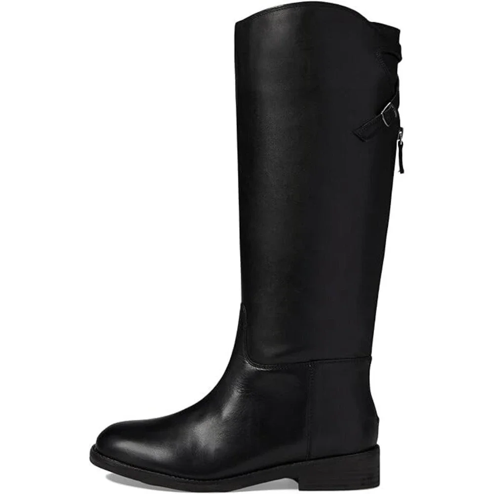 Free People™ (Women's 6.5‎ M) (EU 37) Everly™ Equestrian Boot in Faded Black